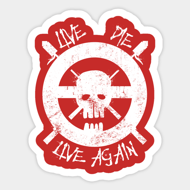 Live Again Sticker by Spazzy Newton